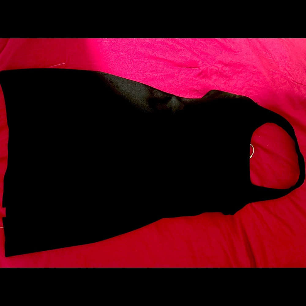 Black halter dress size 8